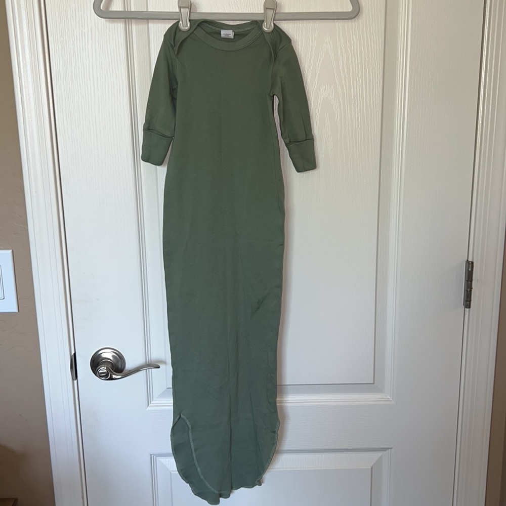 Organic baby sleep gown